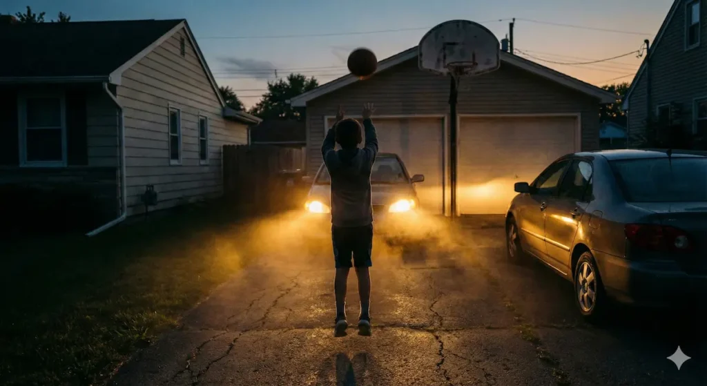 NBA選手の原点は自宅の駐車場だった。狭小スペースを「聖域」に変えるバスケットコートの作り方